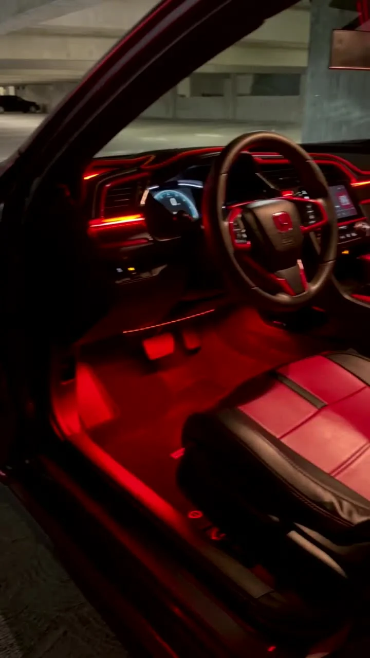 Real phone-shot view of the detailed interior